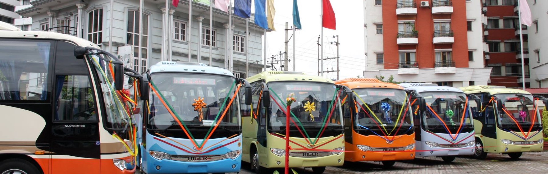 Higer Bus Hire in Kathmandu